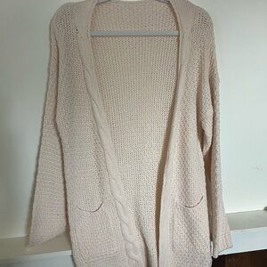 Cream Knit Women's Sweater